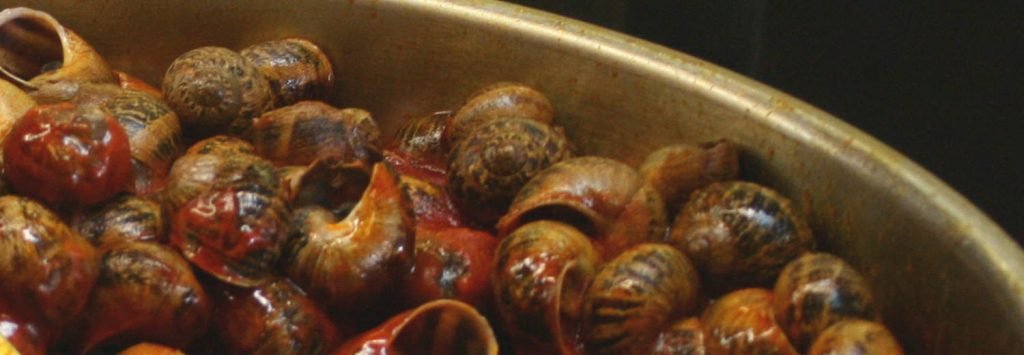 Lumache di terra al sugo, ricetta sarda