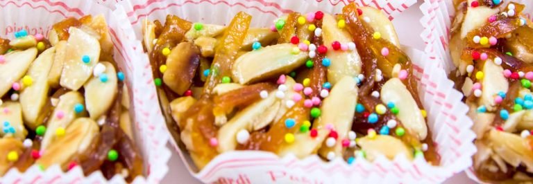 Aranzada: di Nuoro, di Siniscola e di Dorgali 2 Aranzada di scorza d'arancia e mandorle con monpariglia